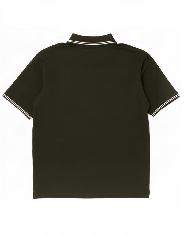 Champion Mens Easy Fit Polo Shirt XL Green Cotton