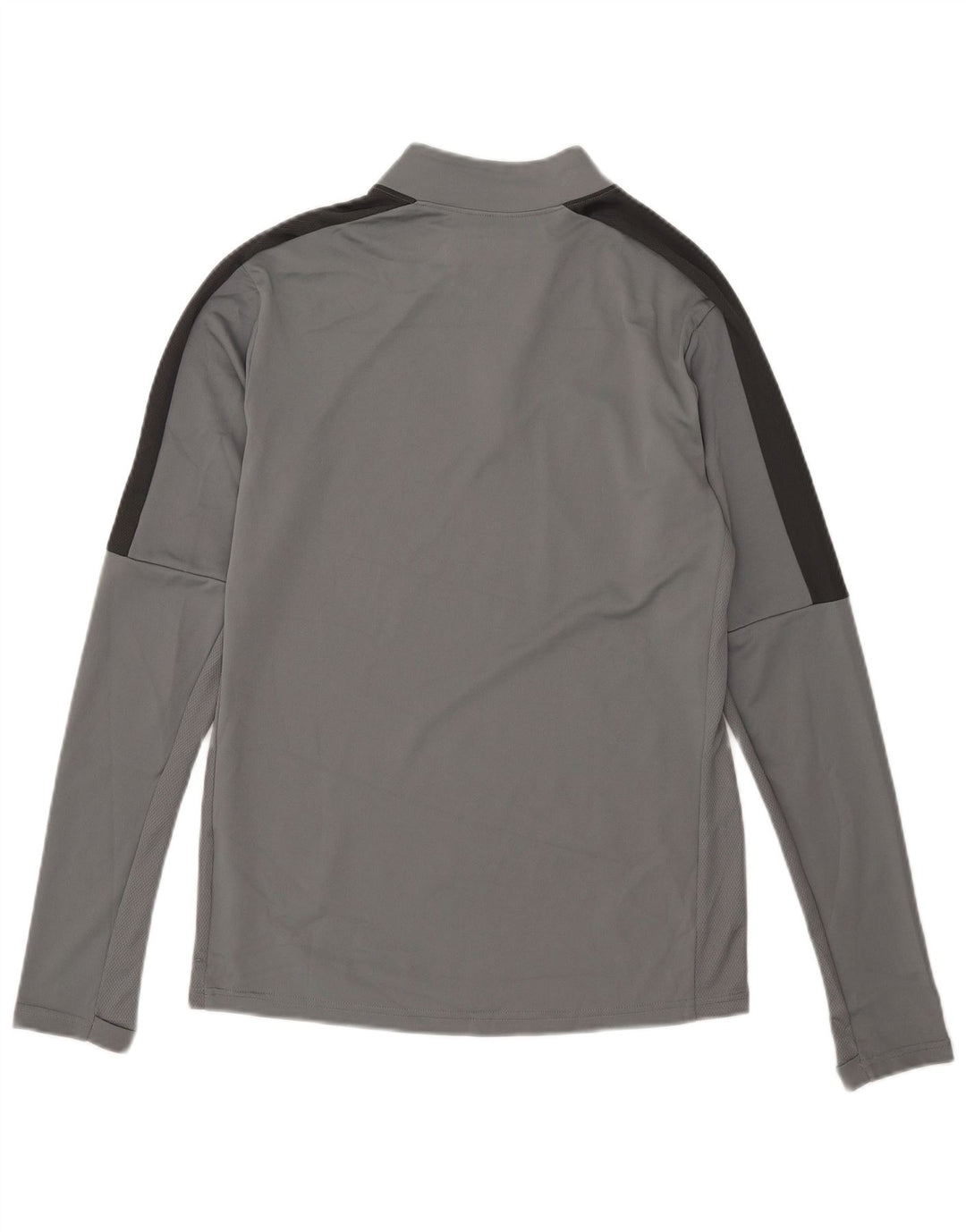 Nike Haut de survêtement Dri Fit Zip Neck pour hommes, petit, gris color block