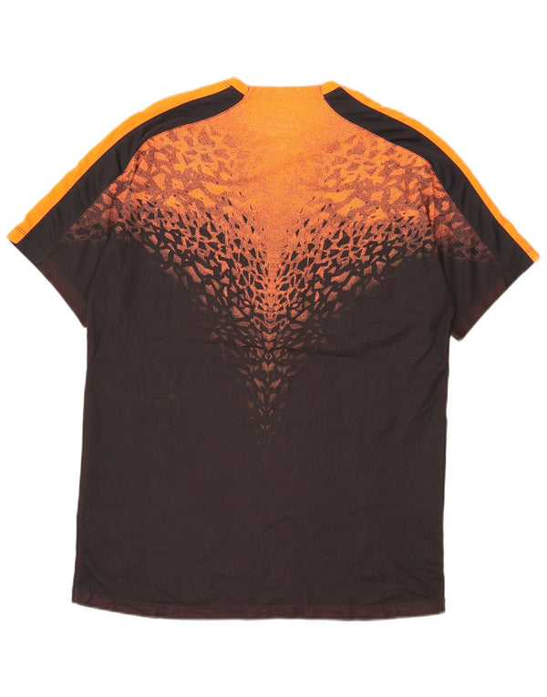 Nike Hommes Dri Fit T-Shirt Haut Large Noir Colorblock