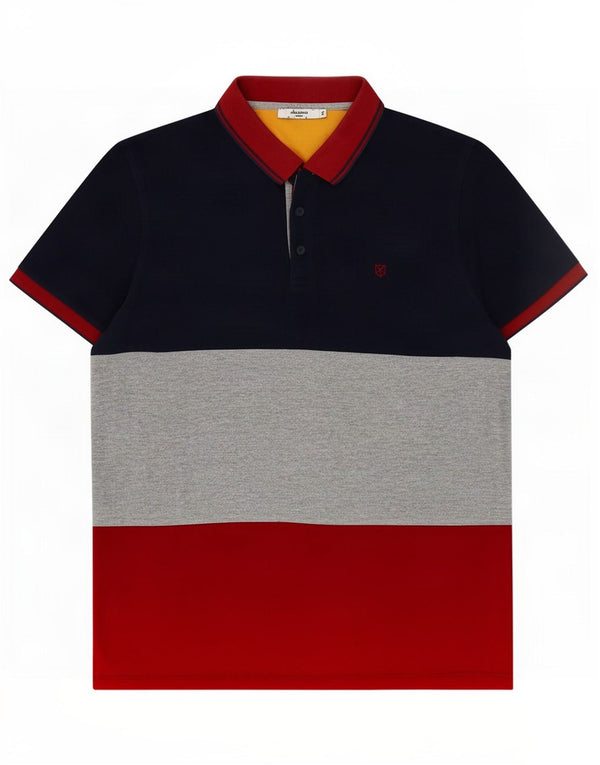 Jack & Jones Polo XL Homme Multicolore Colourblock Coton