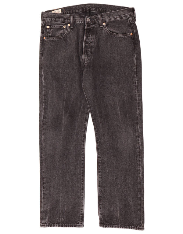 Levi's Jean Droit 501 Homme Noir W34 L30 Coton