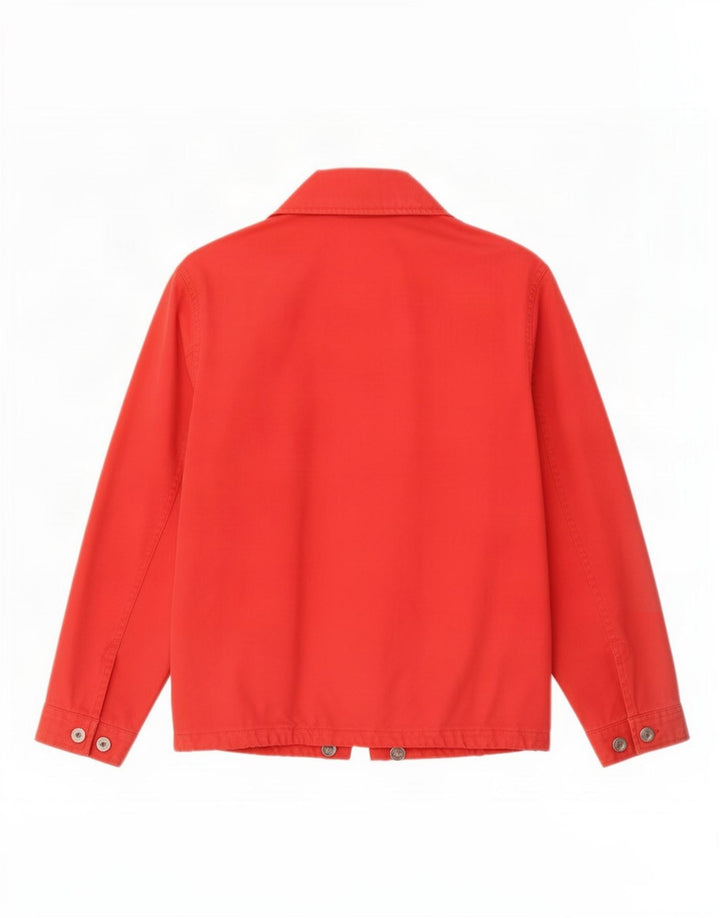 Murphy & Nye Veste bomber surdimensionnée pour femme UK 10 Petit coton rouge