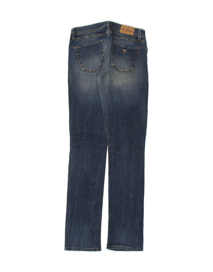 GUESS Womens Slim Jeans  W26 L32 Blue Vintage Guess and Second-Hand Guess from Messina Hembry 