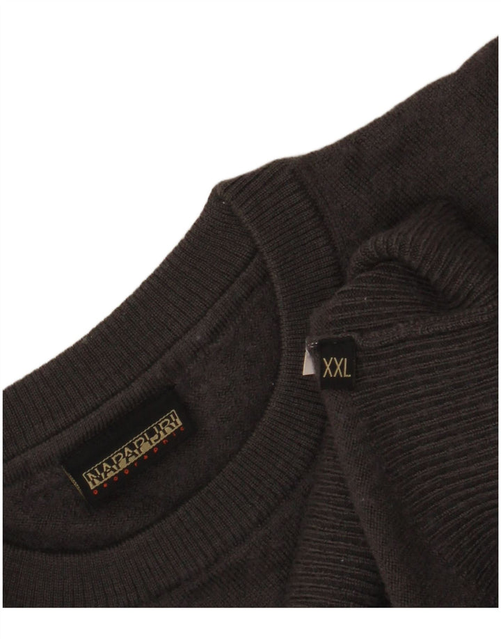 NAPAPIJRI Pull à col rond pour femme UK 20 2XL Gris