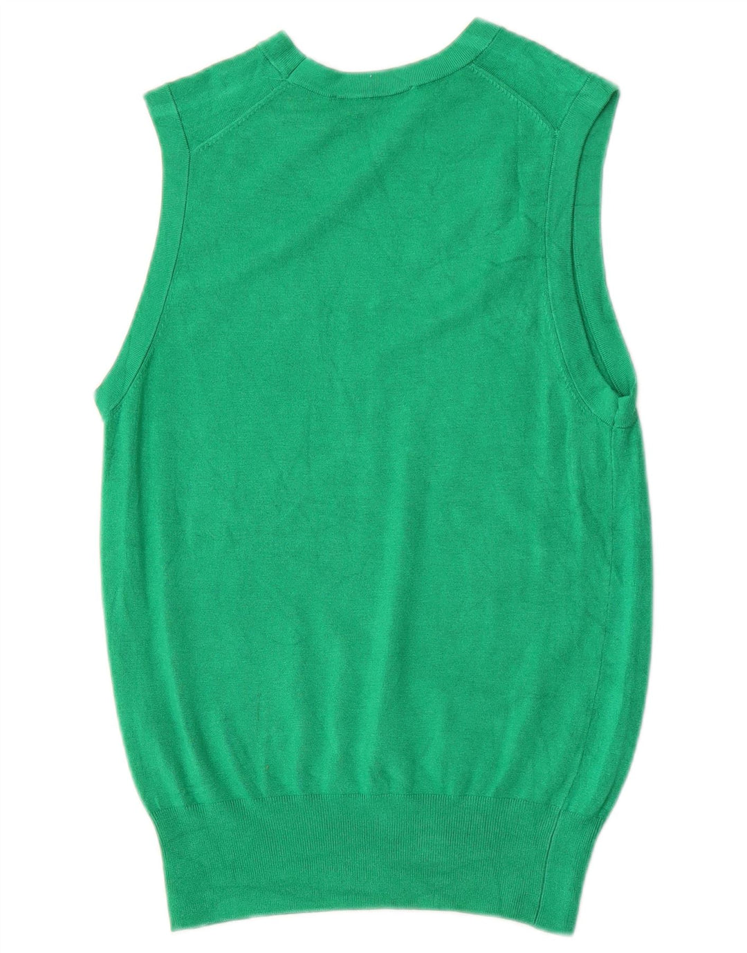 Zara Femme Débardeur UK 12 Vert Moyen Viscose