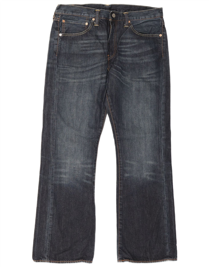 Levi's Jean 527 Bootcut Homme Bleu Marine W34 L30 Coton
