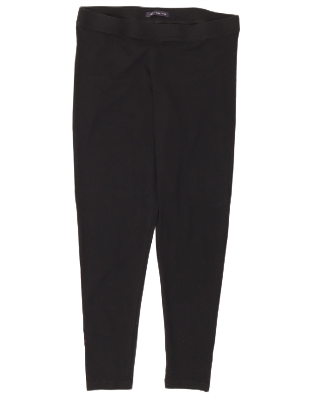 Marks & Spencer Legging court pour femme UK 14 Large Noir Coton
