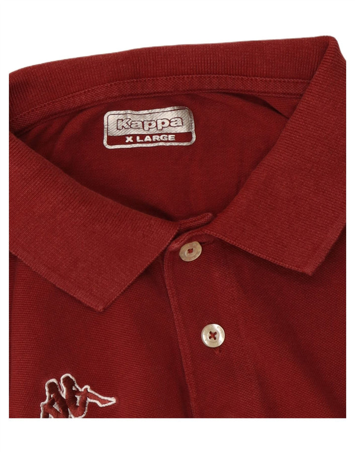 Kappa Polo Homme XL Bordeaux