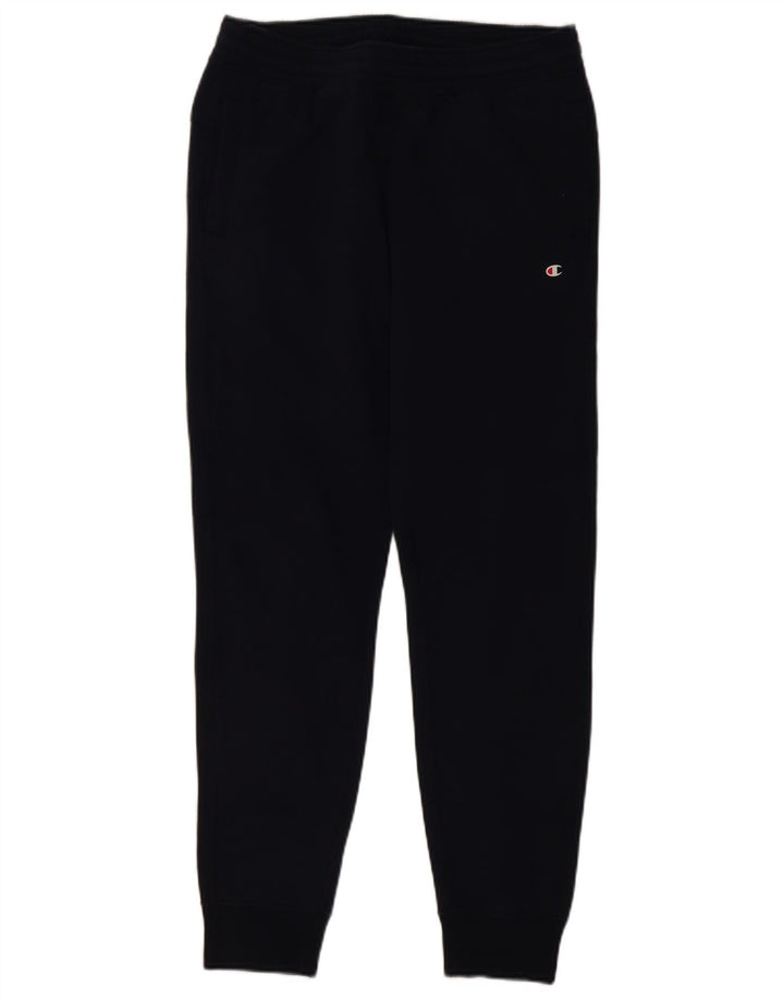 CHAMPION Mens Tracksuit Trousers Joggers Medium  Navy Blue Cotton