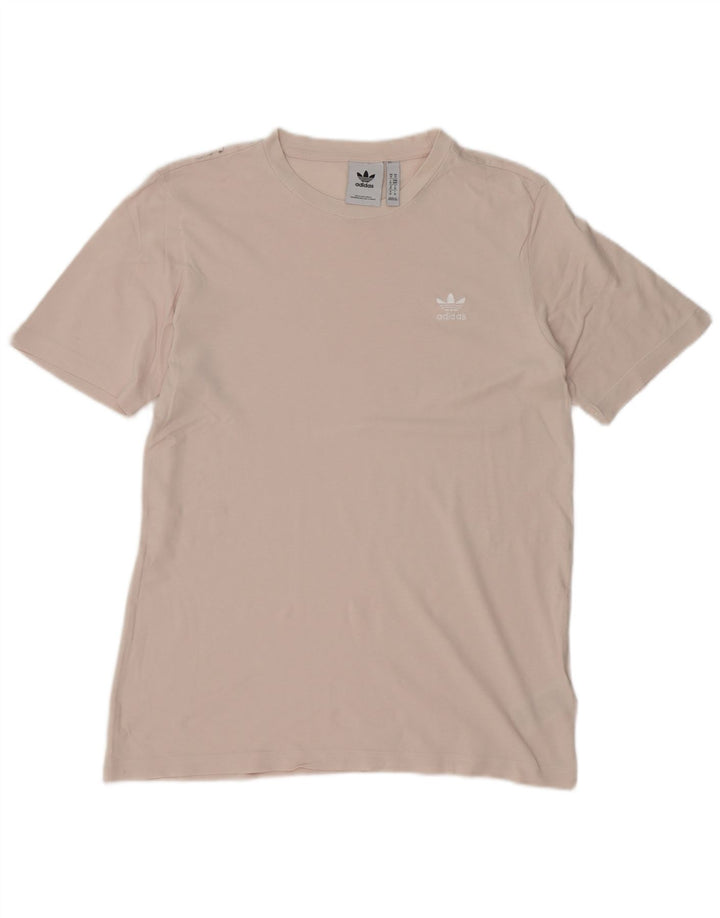 ADIDAS T-Shirt Homme Blanc Moyen Coton
