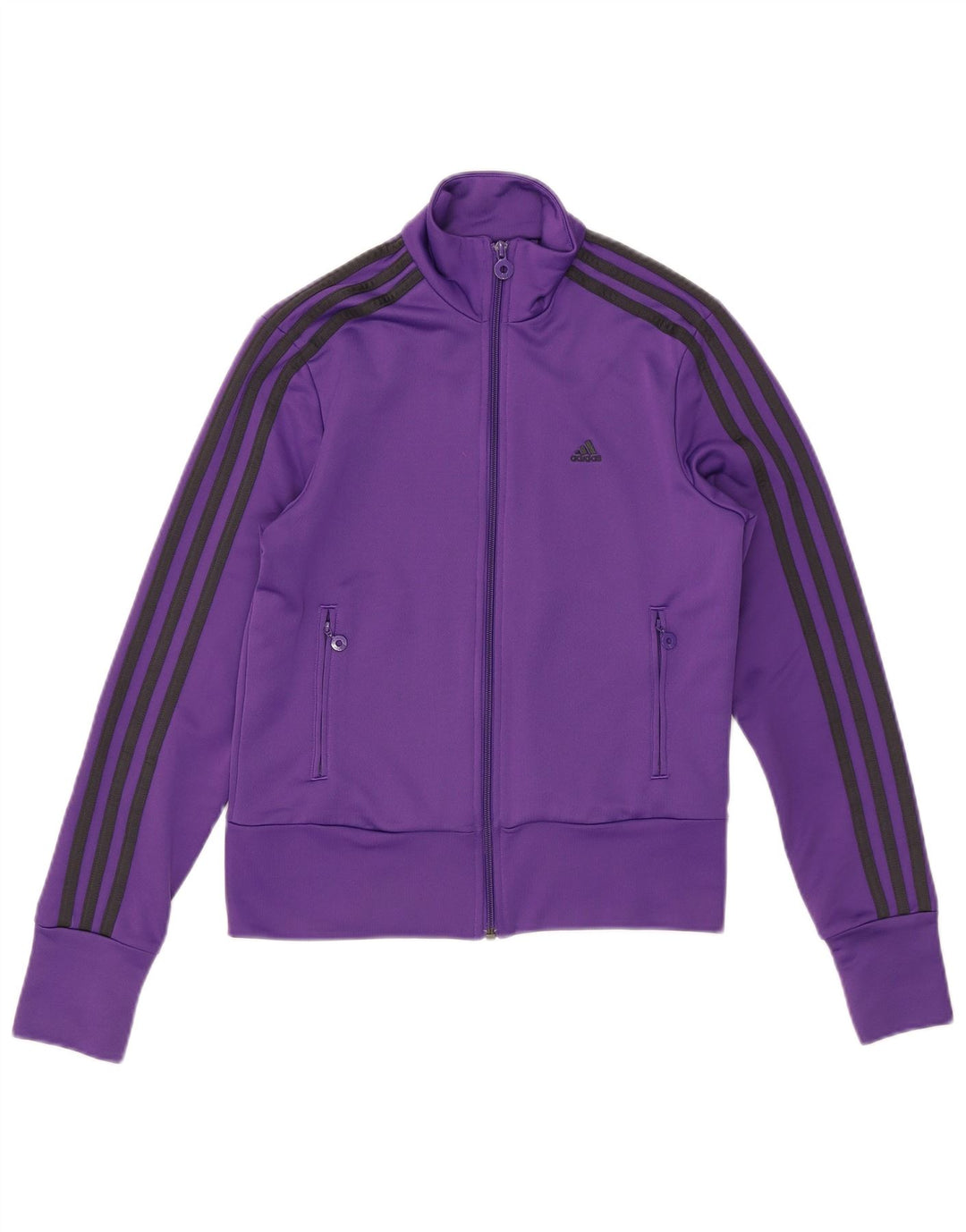 ADIDAS Veste de survêtement pour femme UK 12 Violet moyen Polyester