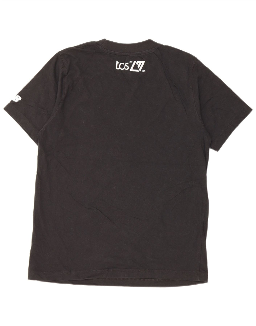 New Balance T-Shirt Graphique Homme Noir Moyen Coton