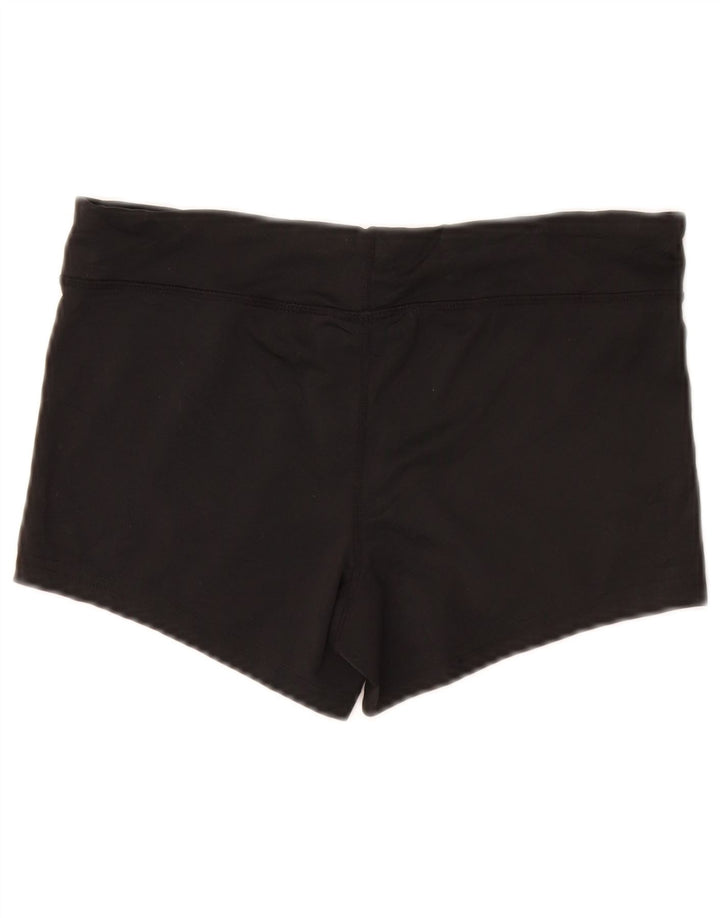 NIKE Short de sport Dri Fit pour femme UK 10 Petit Noir Polyester