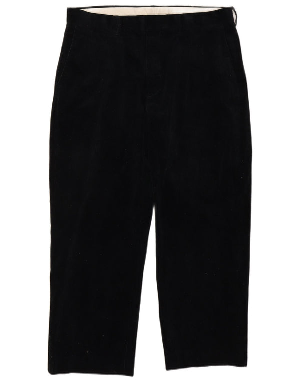 Polo Ralph Lauren Pantalon droit en velours côtelé pour homme W36 L26 Bleu marine Coton