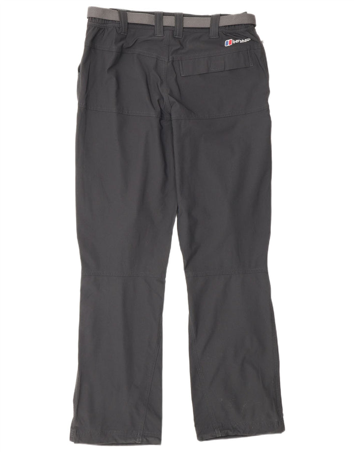 Berghaus Mens Straight Cargo Trousers W30 L32 Grey Polyester