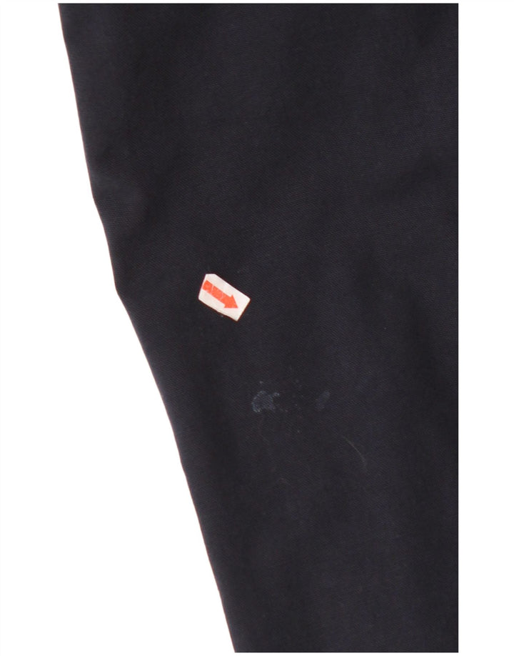 HACKETT Pantalon décontracté droit pour homme W34 L32 Bleu marine Coton