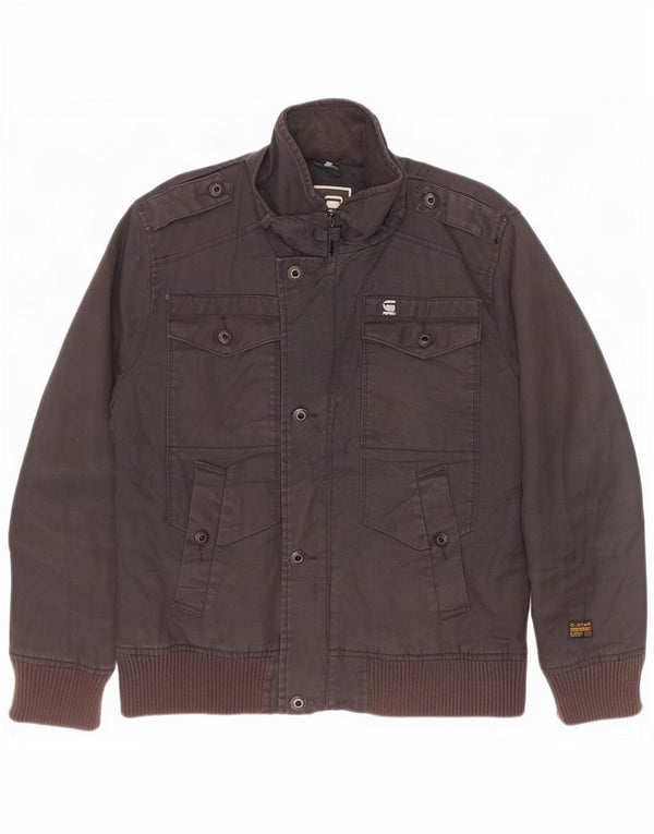 G-Star Raw Veste militaire pour homme UK 42 XL Coton noir