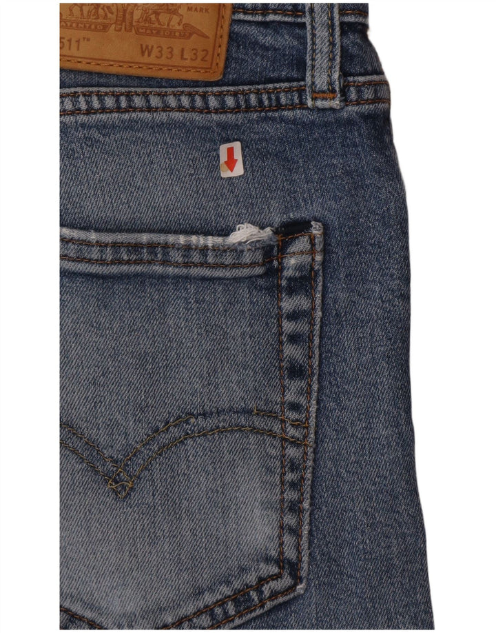 Levi's Jean Slim 511 Homme W33 L32 Bleu
