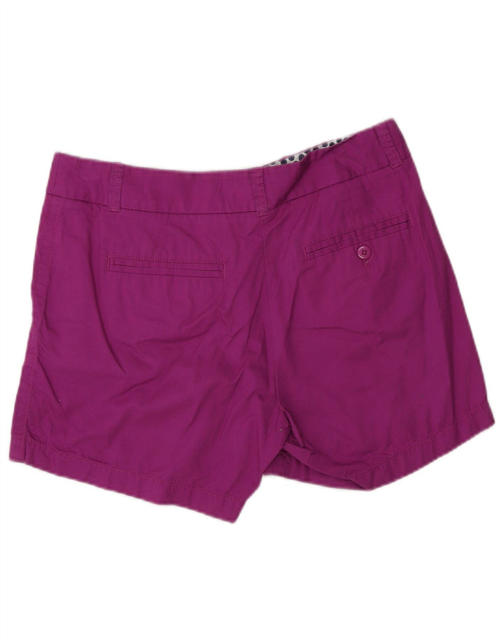 J. CREW Short Chino Femme US 4 Small W30 Coton Violet