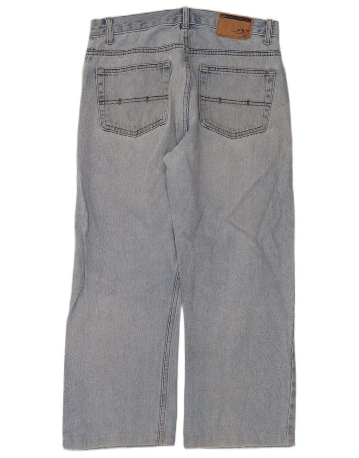Marks & Spencer Jean ample homme W32 L26 bleu coton