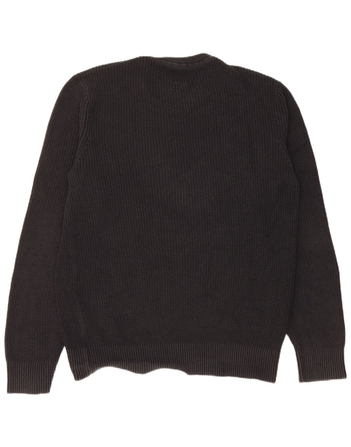 Gap Pull Col Ras Du Cou Homme Noir Moyen Coton