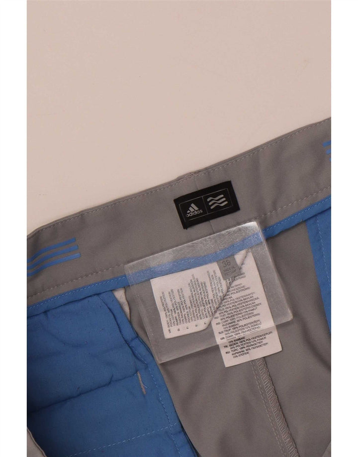 Adidas Short Chino Homme W38 XL Gris Polyester