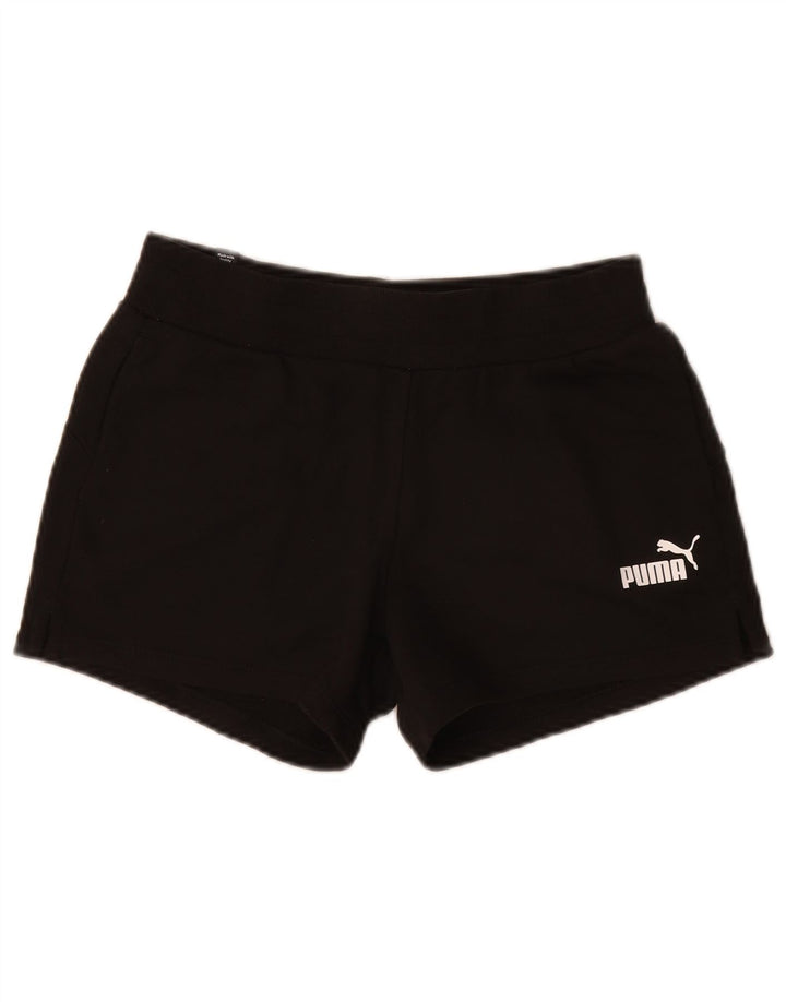 Puma Short de sport pour femme UK 10 Small Noir