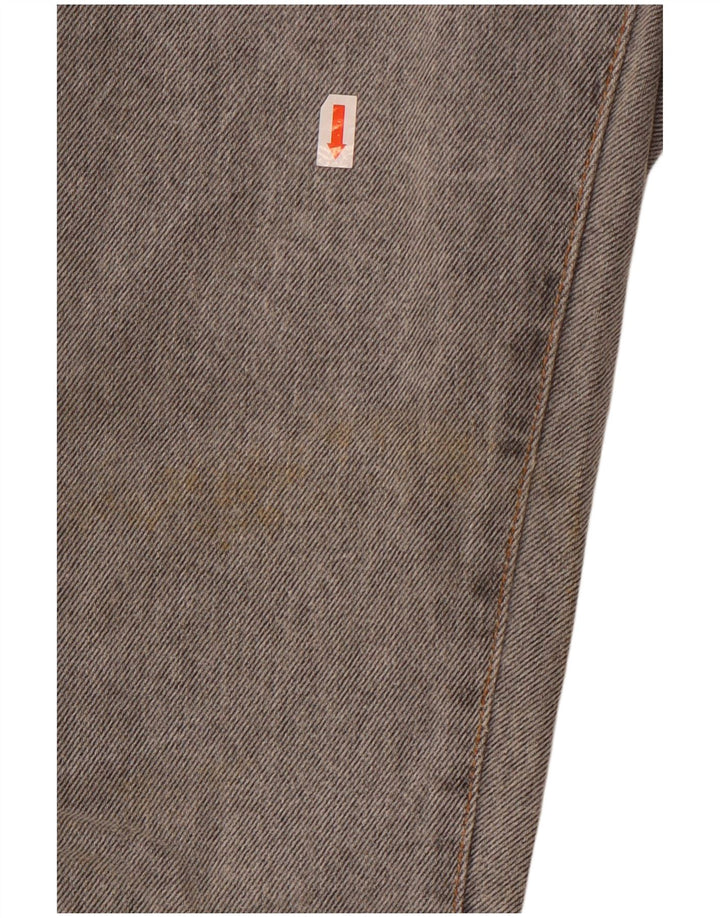 OFFSHORE Jean court taille haute femme W31 L26 coton gris