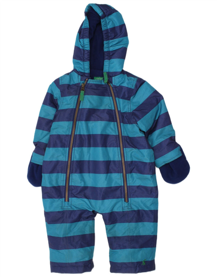 Joules Combinaison bébé garçon 9-12 mois Bleu Rayé Polyester Hiver