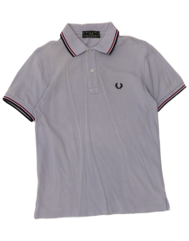 Fred Perry Polo Homme Petit Bleu Coton
