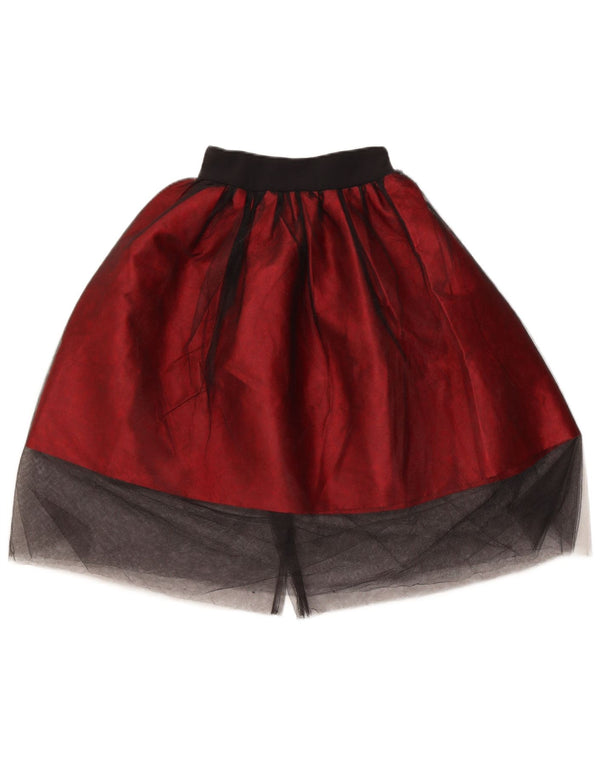 Jupe Tutu Femme Vintage W20 3XS Bordeaux