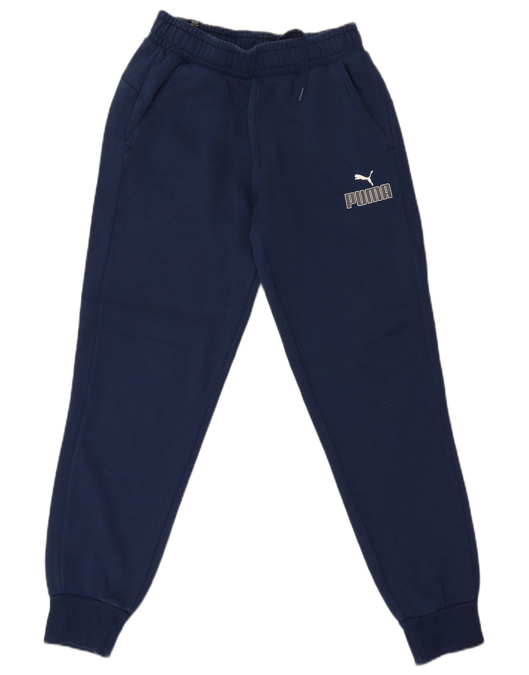 Puma Pantalon de Survêtement Graphique Homme Bleu Marine Small
