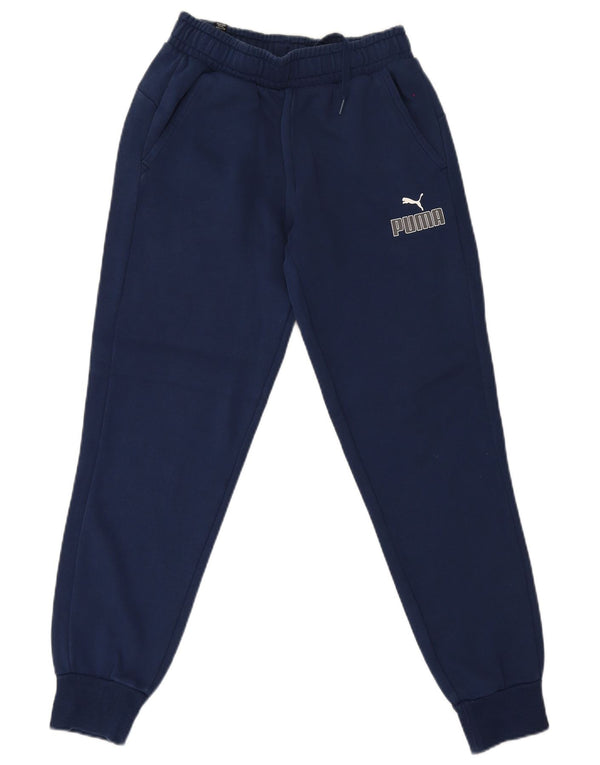 Puma Pantalon de Survêtement Graphique Homme Bleu Marine Small