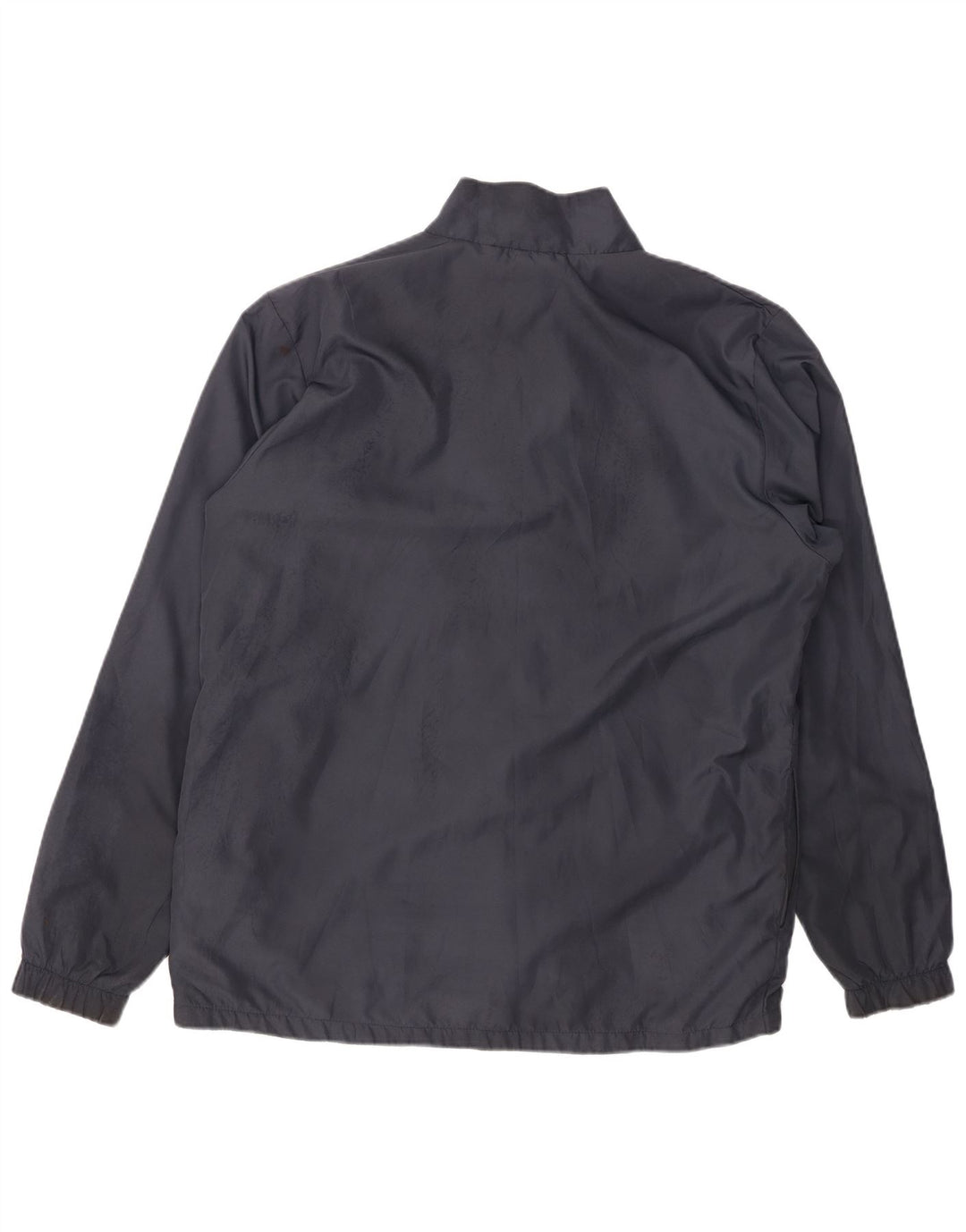 UMBRO Mens Tracksuit Top Jacket XL Navy Blue Geometric Polyester