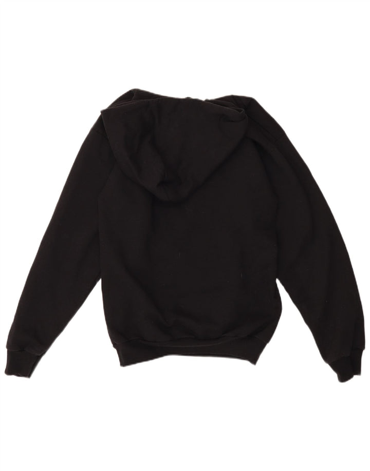 Champion Pull à capuche graphique pour femme UK 14 Medium Noir Polyester