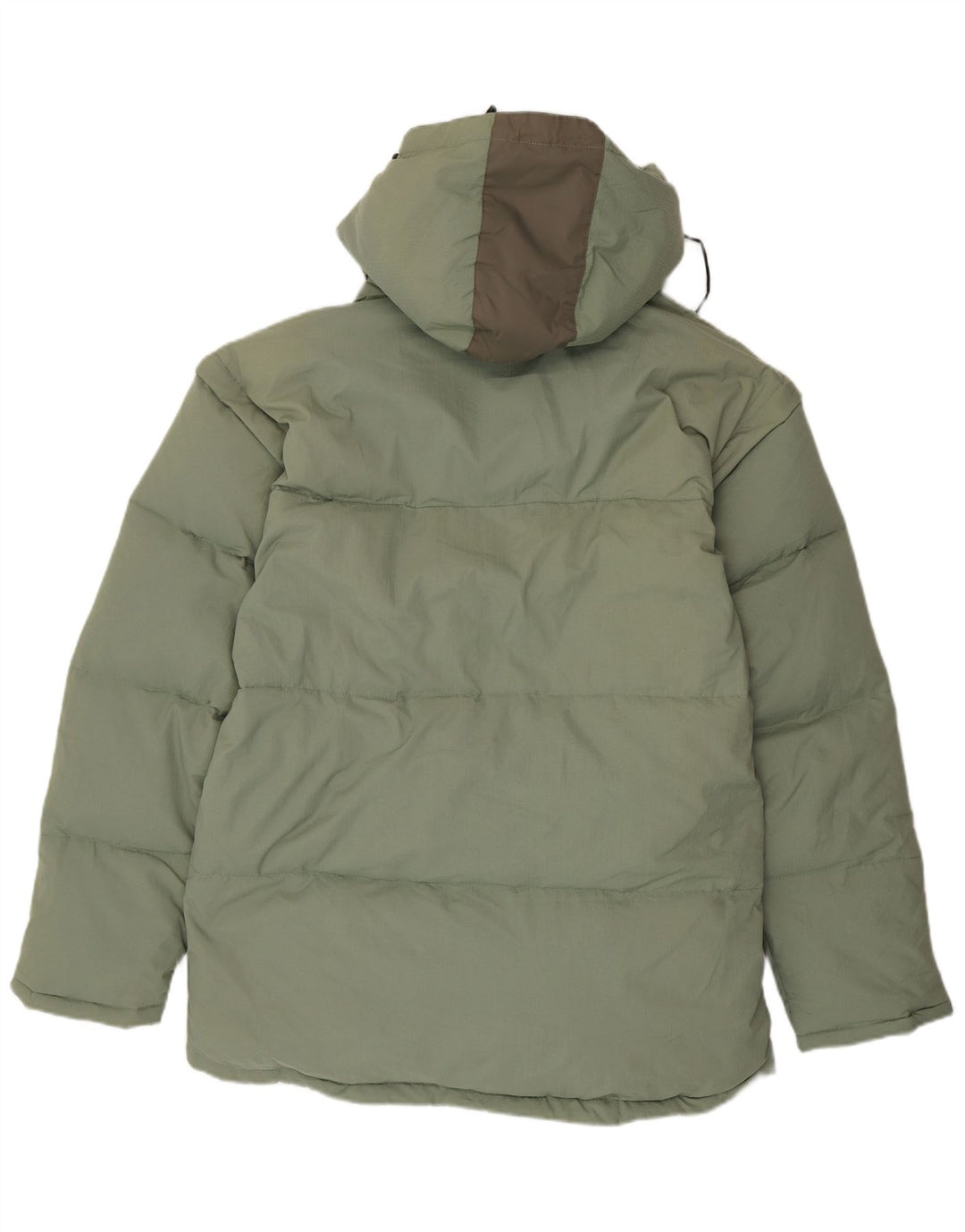 Fila Veste matelassée à capuche pour hommes UK 44 2XL Vert Polyamide