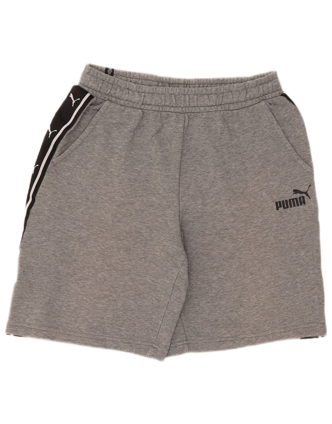PUMA Short Graphic Sport Homme Gris Moyen Colourblock
