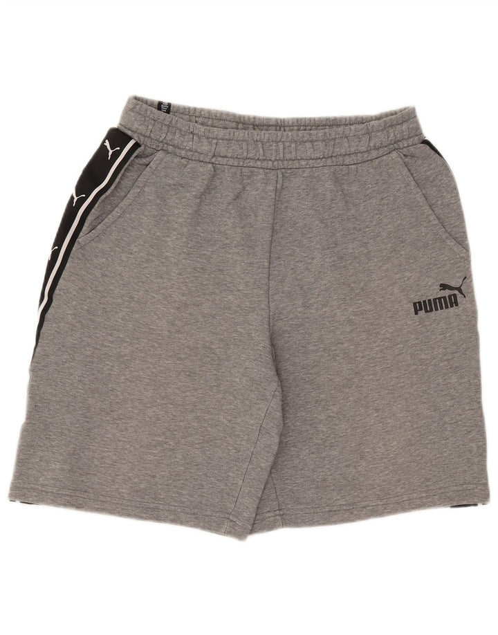PUMA Short Graphic Sport Homme Gris Moyen Colourblock