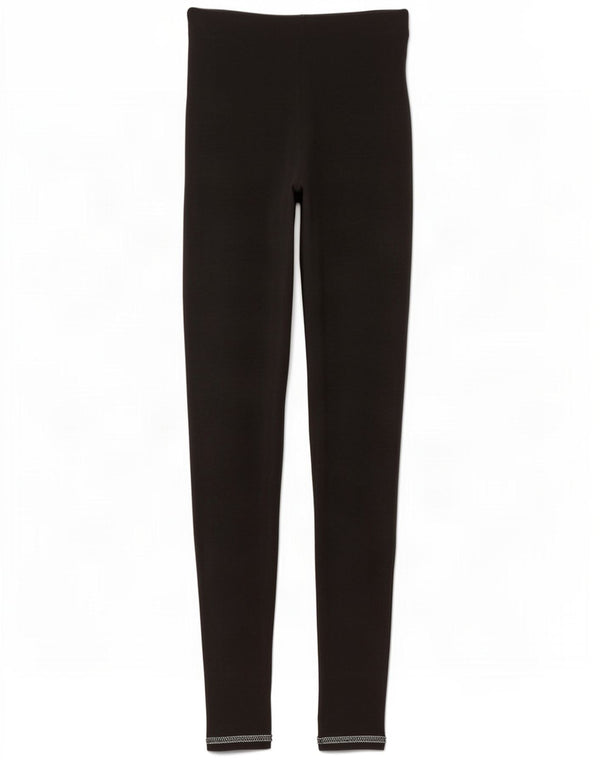 Zara Womens Leggings UK 8 Small Black