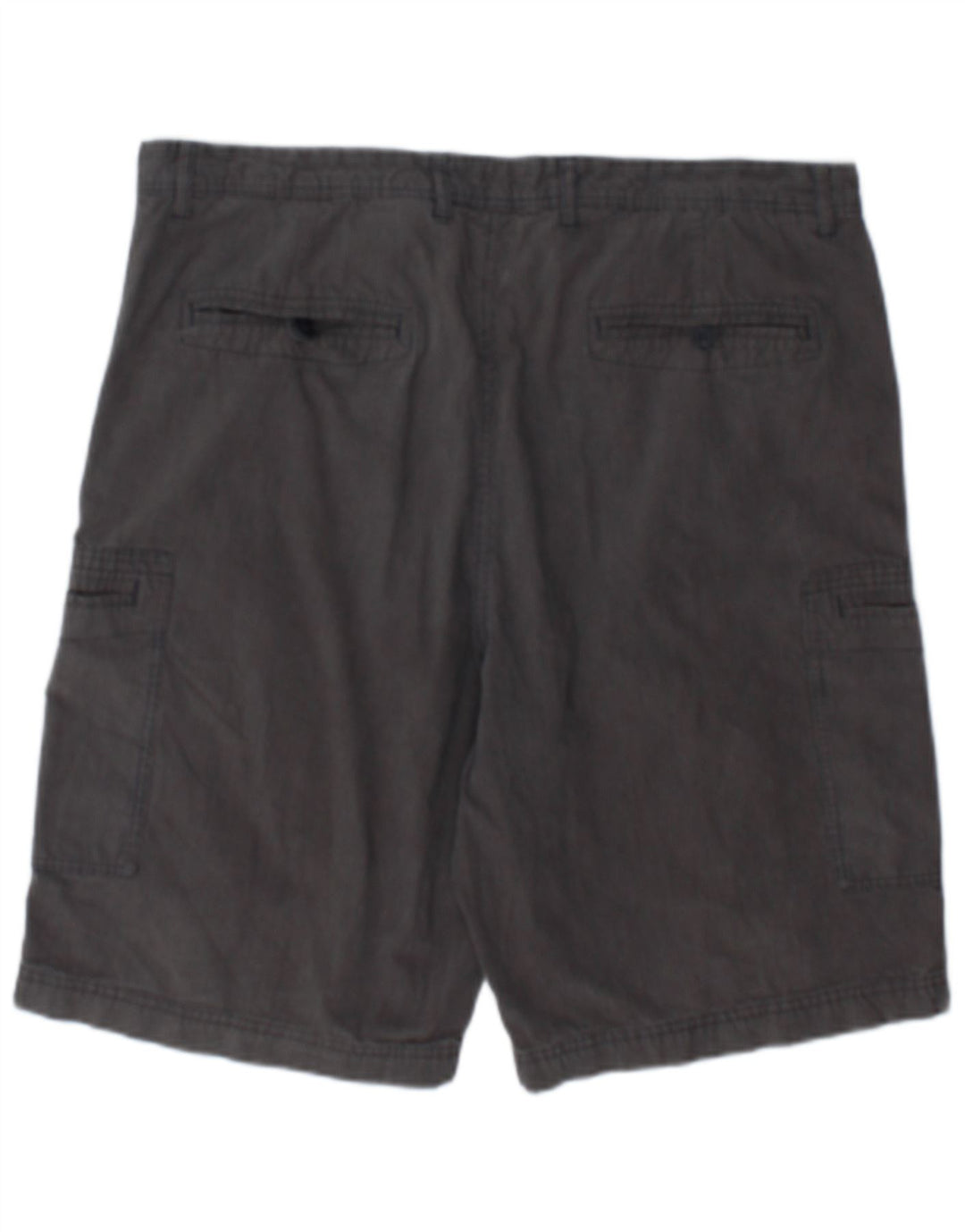 Marks & Spencer Short Cargo Homme W38 XL Gris Coton