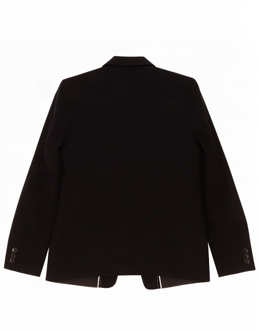 Marks & Spencer Veste blazer à 1 bouton pour femme UK 14 Noir moyen Polyester