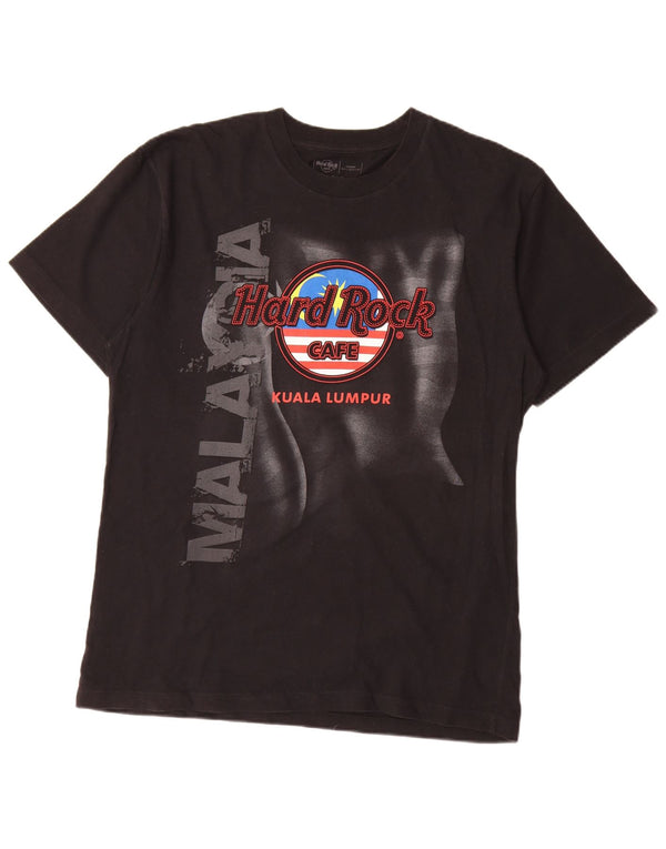 Hard Rock Cafe Kuala Lumpur T-shirt graphique en coton noir pour homme