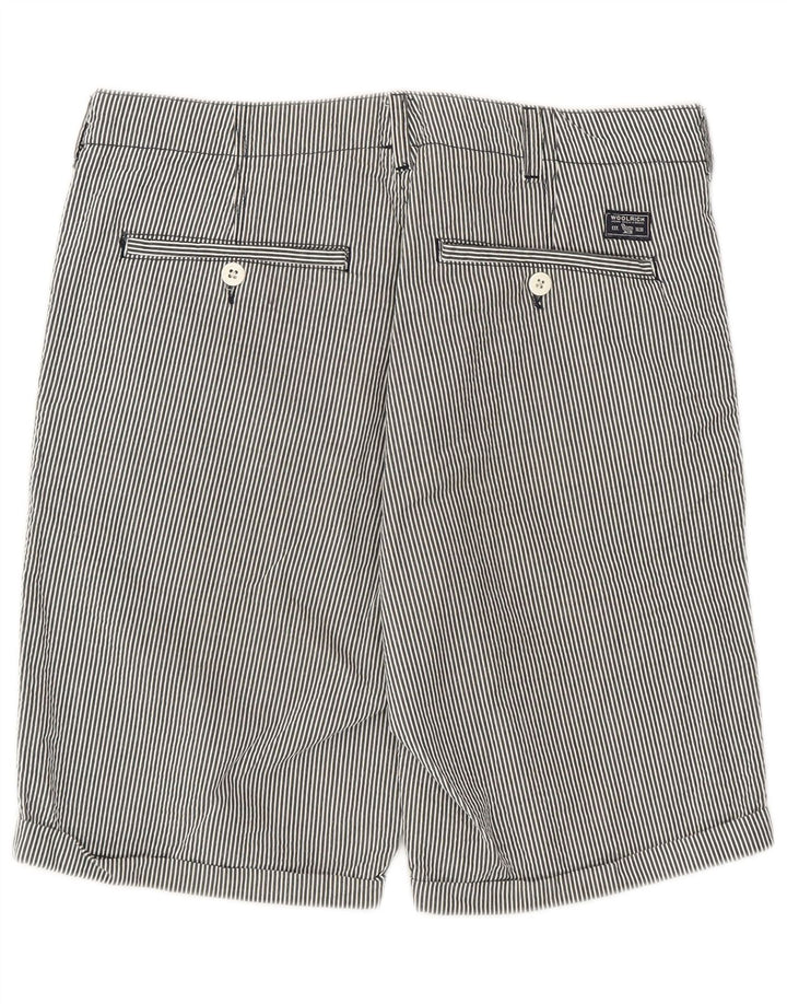 Woolrich Short décontracté pour homme W32 en coton à fines rayures gris moyen