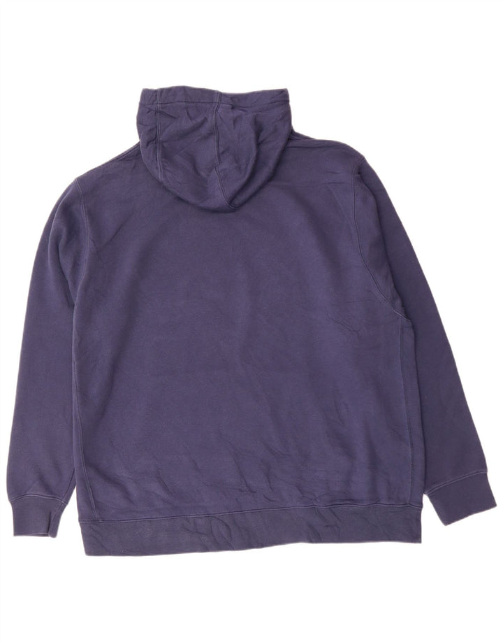NIKE Pull à capuche pour homme 2XL en coton bleu marine