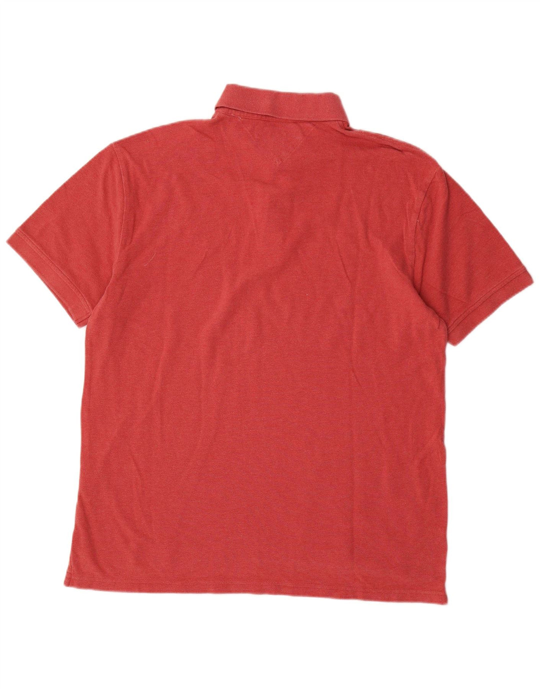 Tommy Hilfiger Polo Homme Grand Rouge Coton