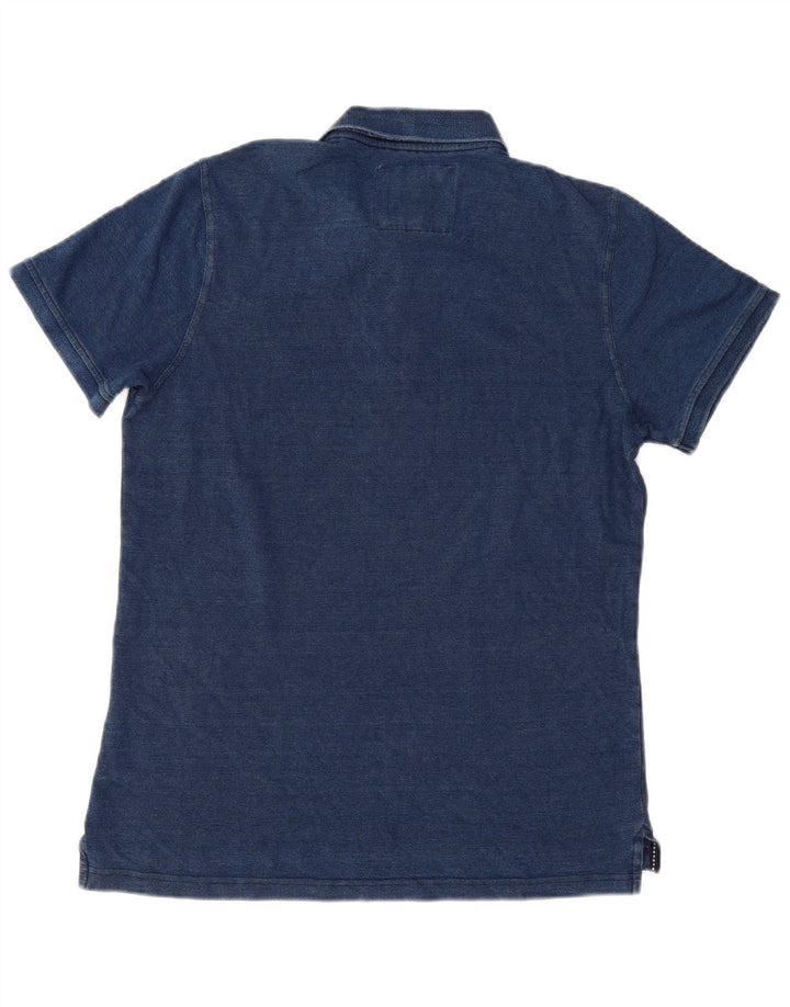 Crew Clothing Polo Homme Bleu Marine Moyen Coton