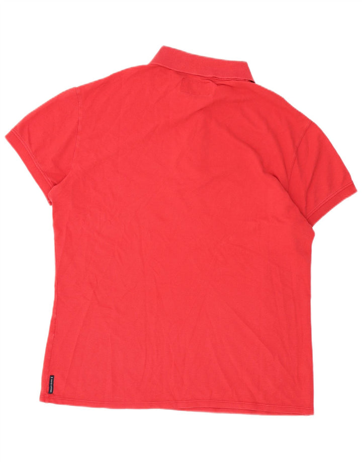 Armani Jeans Polo Muscle Homme Grand Rouge