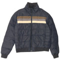 Sun68 Veste matelassée pour homme UK 44 2XL Bleu marine Colourblock Polyamide