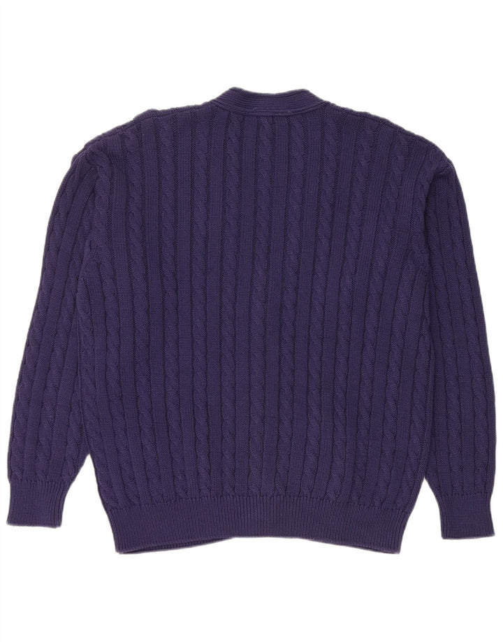 Sevres Pull Cardigan Homme IT 50 Bleu Marine Moyen Coton