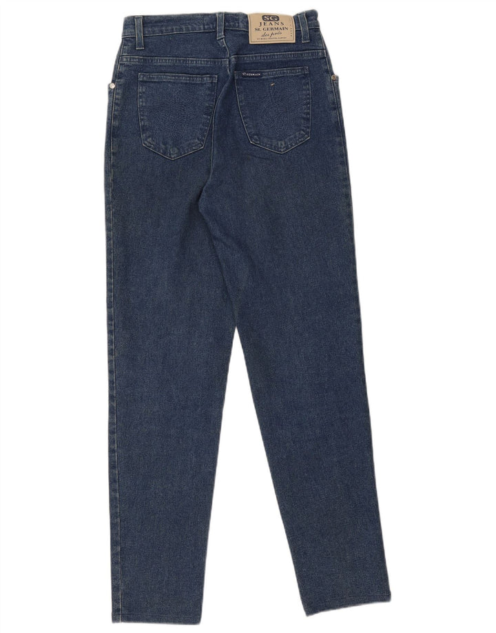 St. Germain Jean Fuselé Femme IT 44 Moyen W27 L29 Coton Bleu